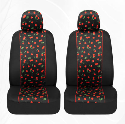 BDK 2-Pack Red Cherries Vordersitzbezüge