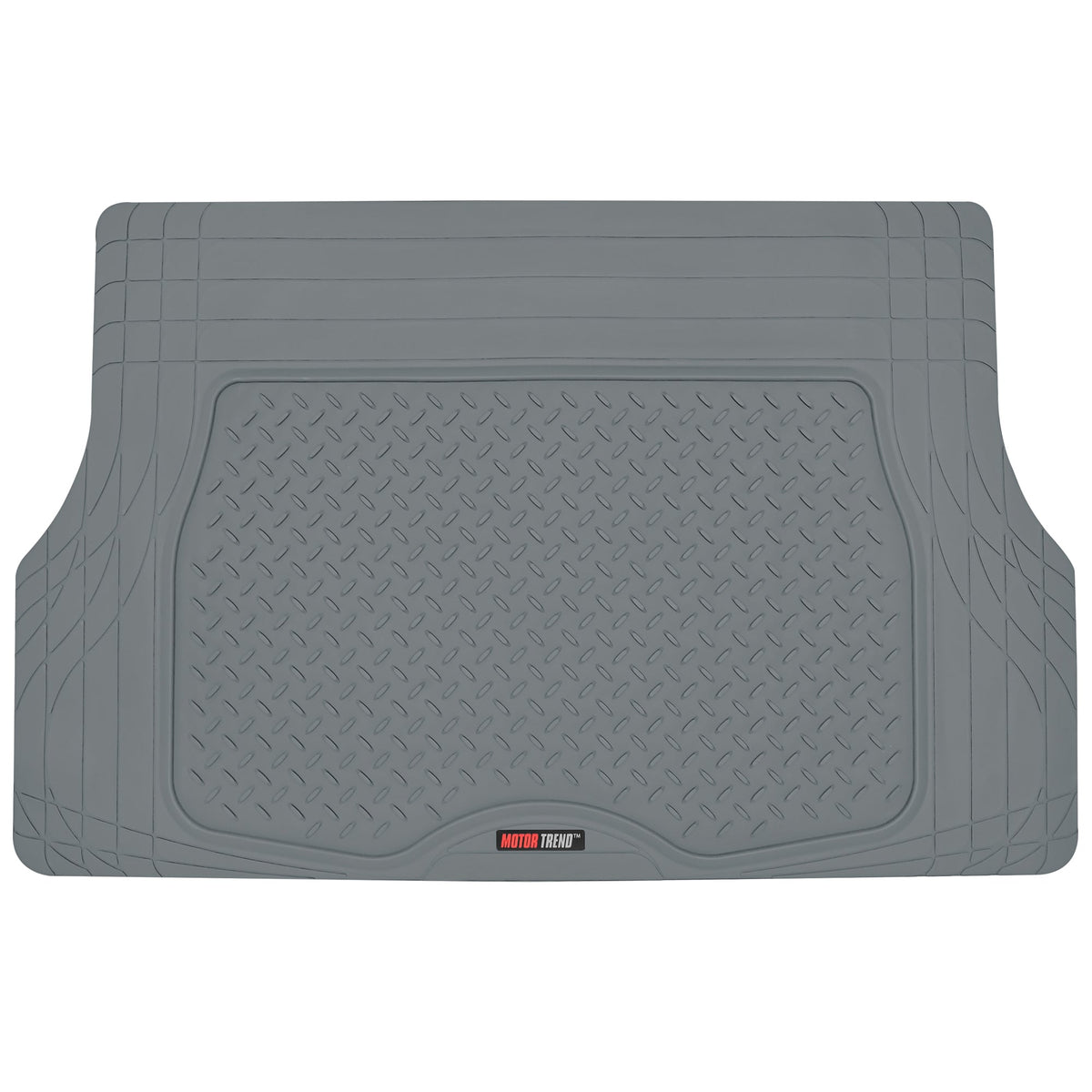MotorTrend 4-Stück FlexTough Deep Dish Vorderbodenmatten, Hinterbodenmatte und Trunk / Cargo Mat - Heavy Duty, All Weather, Trim to Fit