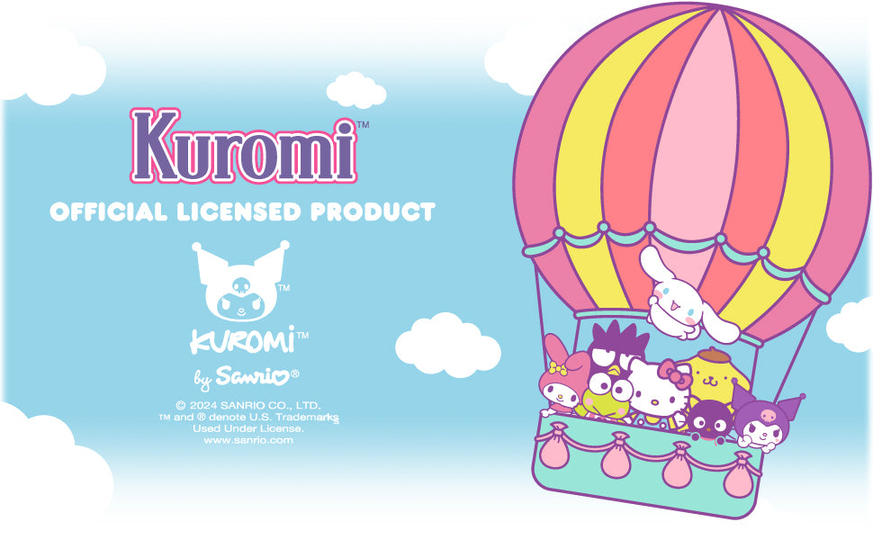 Hello Kitty Kuromi Autositzbezüge - Niedliche schwarze und violette Vordersitzbezüge mit Lavendelakzenten, langlebiges und komfortables Polyester, Autozubehör Hallo Kitty Zubehör 2pc