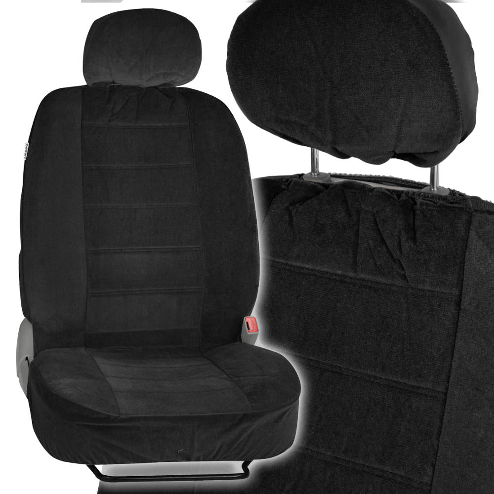 BDK 2-Pack Premium Regal Tuch Vordersitz Abdeckungen