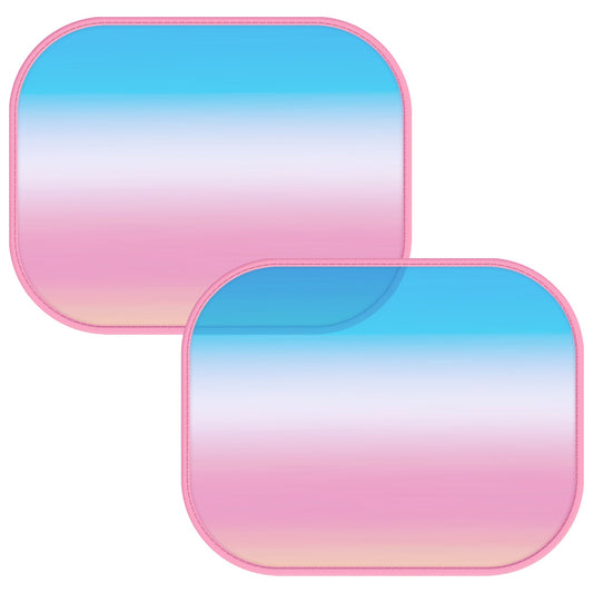 Carbella 2-Pack Rainbow Sunset Window Sonnenschirme