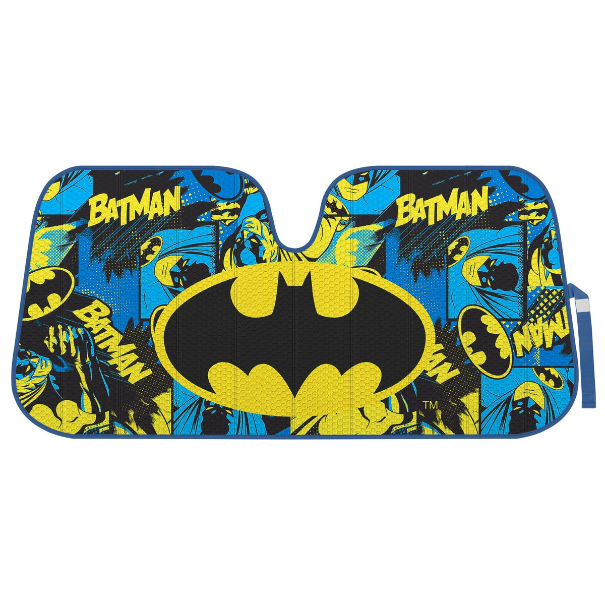 Warner Bros DC Comics Batman Front Windschutzscheibe Sonnenschirm (58' x 27')