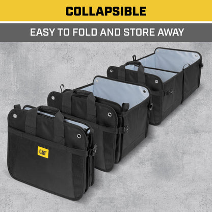CAT FlexTrunk Trunk / Cargo Organizer und Lagerung, zusammenklappbar & verstellbare Multi-Fachteile (14,5 'x 23' x 13')
