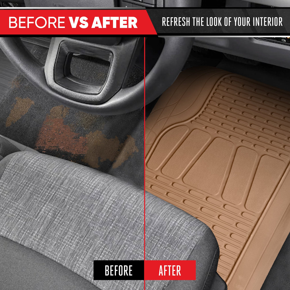MotorTrend WingRunner Hinterbodenmatte - Trimm to Fit