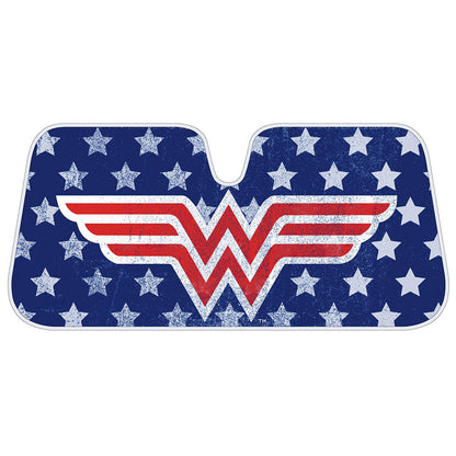 Warner Bros DC Comics Wonder Woman Front Windschutzscheibe Sonnenschirm (58' x 27')