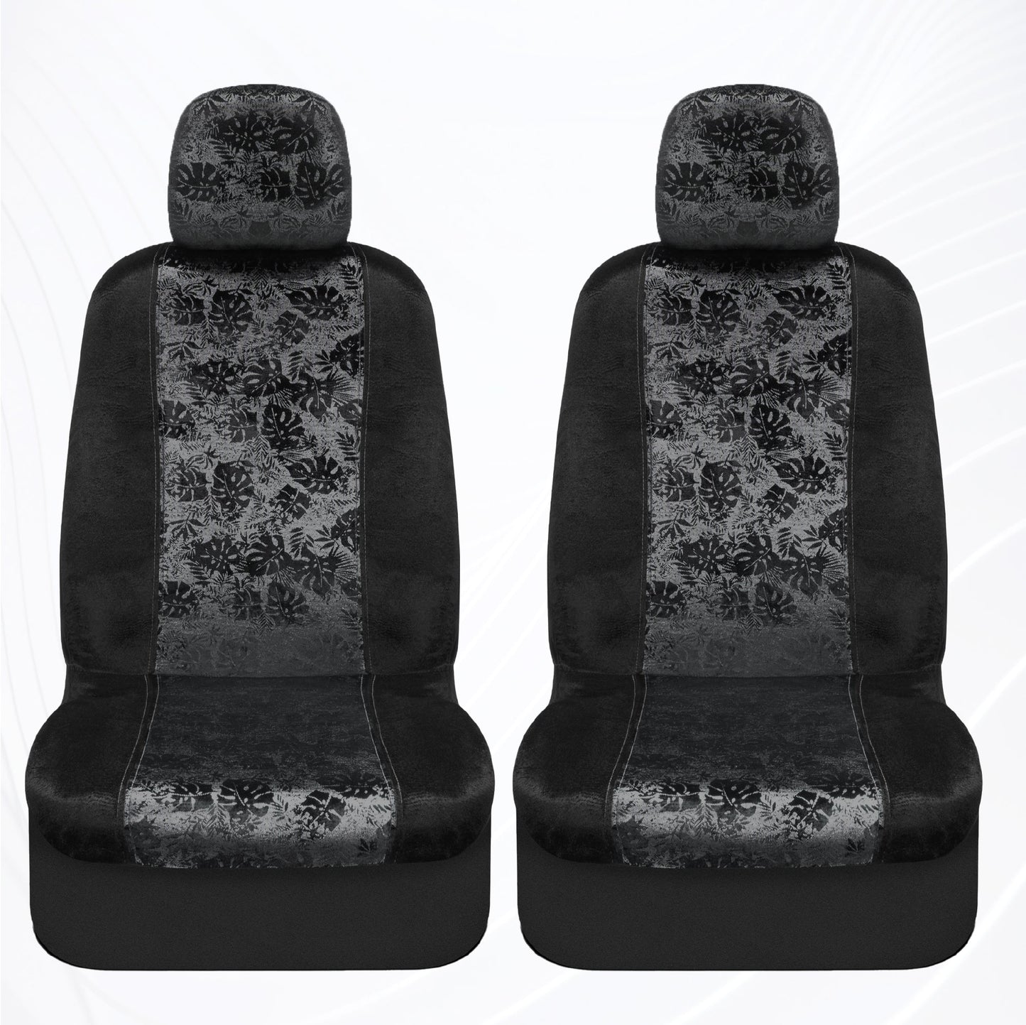 BDK 2-Pack Black Maui Vordersitzbezüge