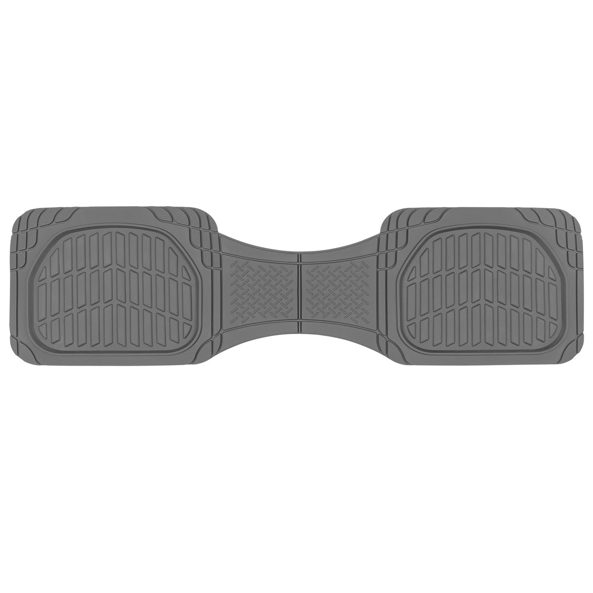 MotorTrend PRO920 Deep Dish Rear Floor Matts - Heavy Duty, All Weather, Trimm to Fit