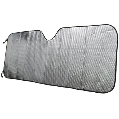 BDK Chrome Reflective Front Windschutzscheibe Sonnenschirm Standard (58' x 24')