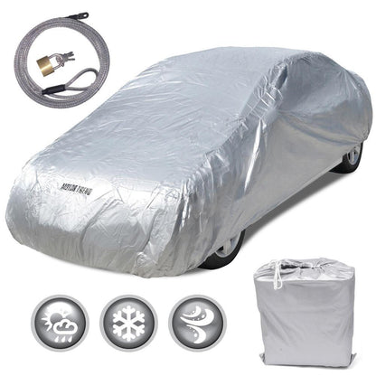 MotorTrend WeatherWear Single Poly Layer All Season Wasserdichte Fahrzeugabdeckung für Toyota Celica