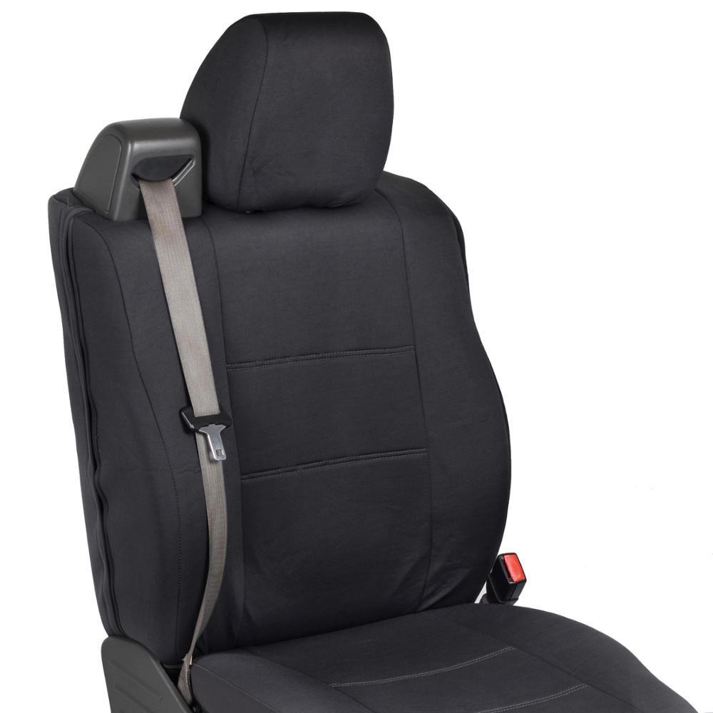 BDK 2-Pack PolyCustom EasyWrap Vordersitz Abdeckungen für Ford F-150 Regular & Extended Cab (2004 - 2008)