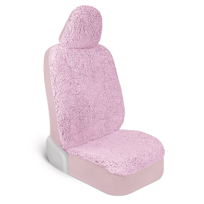 Carbella 2-Pack Plüsch Sherpa Fleece Vordersitzbezüge