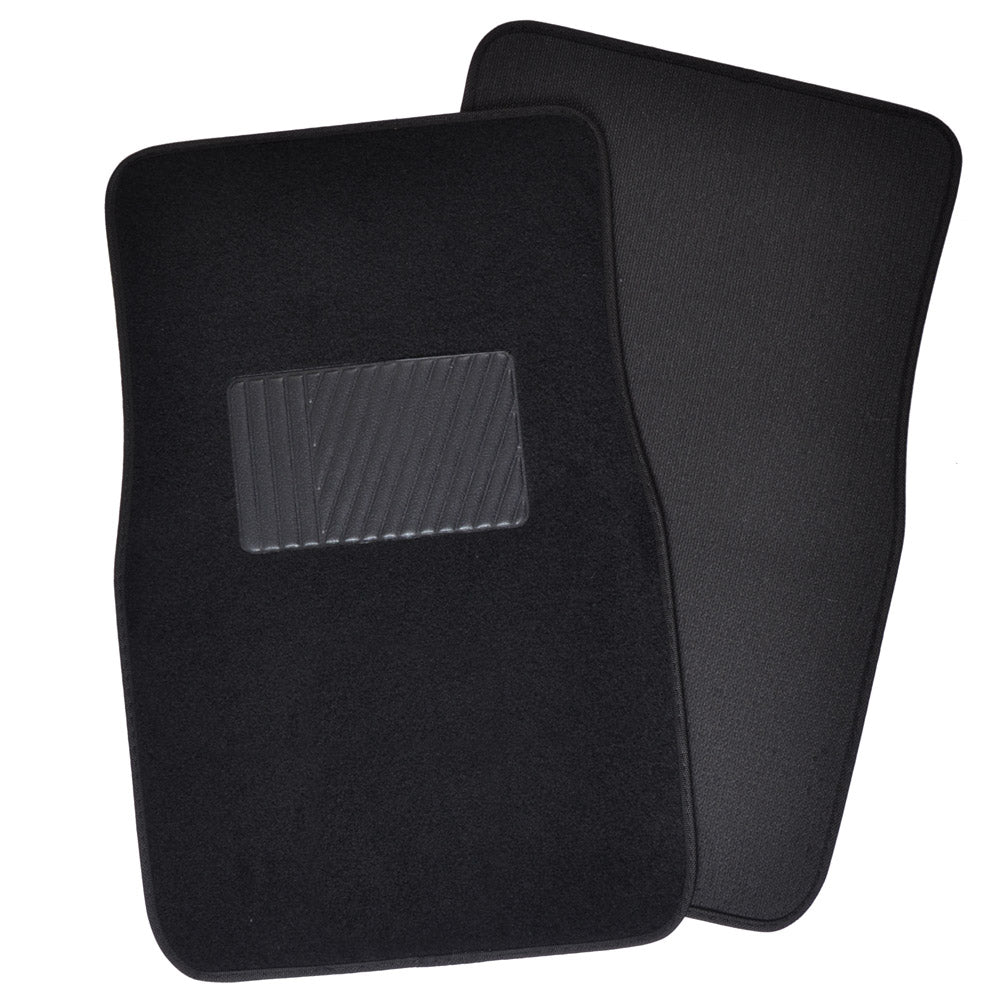 MotorTrend 4-Piece Premium Inter-Lock Backing Teppich Vorderbodenmatten und Hinterbodenmatten
