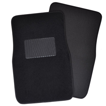 MotorTrend 4-Piece Premium Inter-Lock Backing Teppich Vorderbodenmatten und Hinterbodenmatten