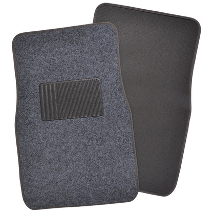 MotorTrend 4-Piece Premium Inter-Lock Backing Teppich Vorderbodenmatten und Hinterbodenmatten