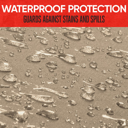 MotorTrend AquaShield Wasserdichte Neopren-Hintersitzabdeckungen