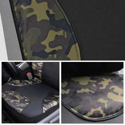 BDK 2-Pack Camo Zwei-Tone Wasser-sichere Vordersitzbezüge