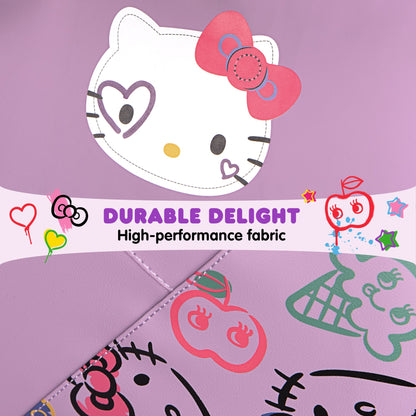 Hello Kitty Car Seat Covers - Niedliche Purple Seat Covers, Autozubehör Geschenk Hello Kitty Zubehör 2pc Lavendel Car Seat Covers
