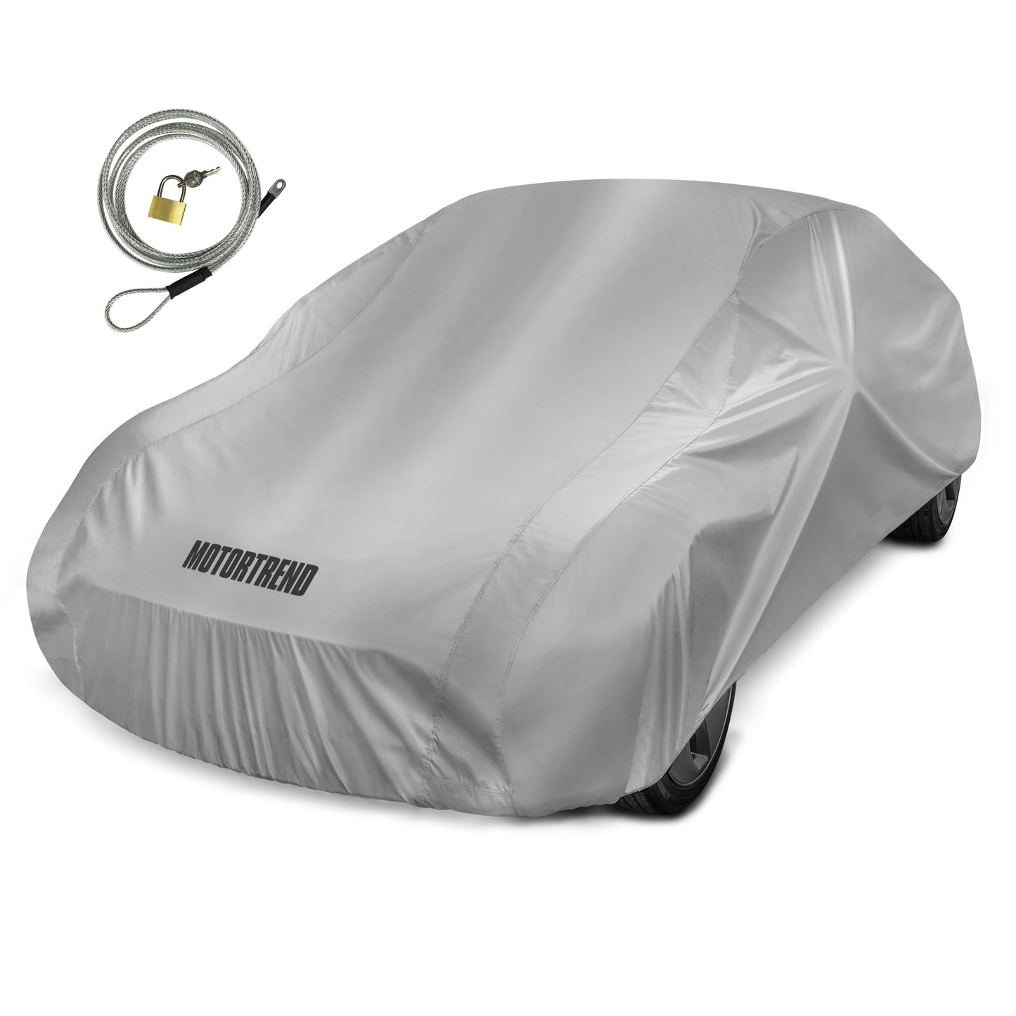 MotorTrend WeatherWear Single Poly Layer All Season Wasserdichte Fahrzeugabdeckung für Ford Crown Victoria