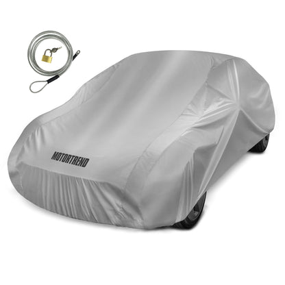 MotorTrend WeatherWear Single Poly Layer All Season Wasserdichte Fahrzeugabdeckung für Ford Crown Victoria