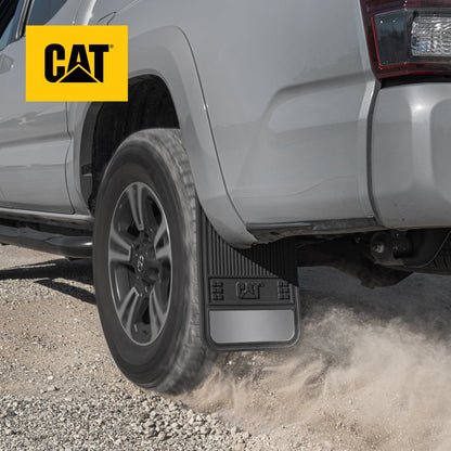 CAT 2-Pack Ultra Tough Gummischlamm Flaps Splash Guards mit Reflektoren