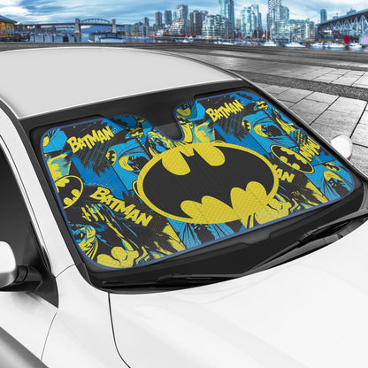 Warner Bros DC Comics Batman Front Windschutzscheibe Sonnenschirm (58' x 27')