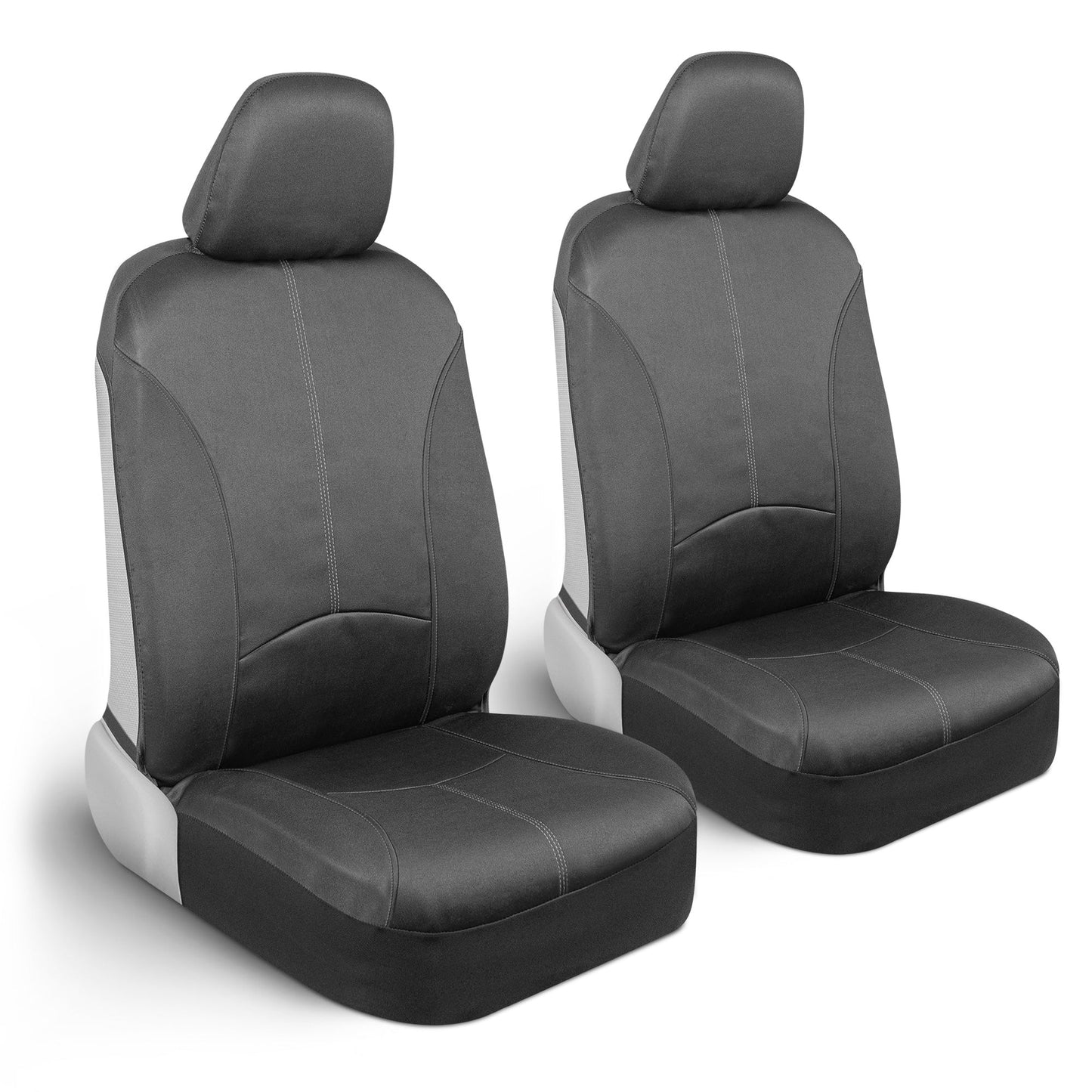 MotorTrend 2-Pack SpillGuard Wasserdichte Neopren-Vordersitzabdeckungen