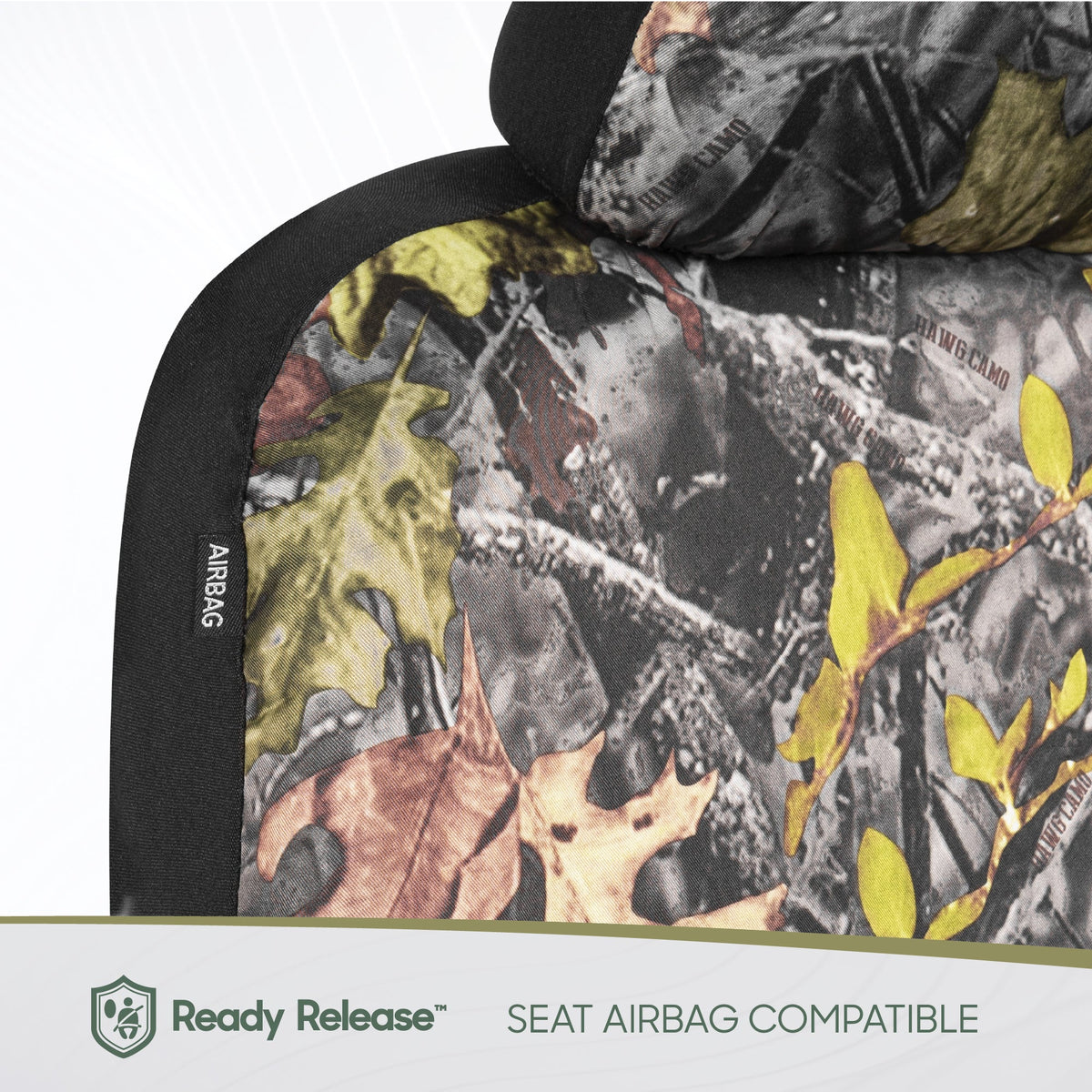 BDK 9-Piece Forest Floor Camo Vordersitz- und Rücksitzabdeckungen