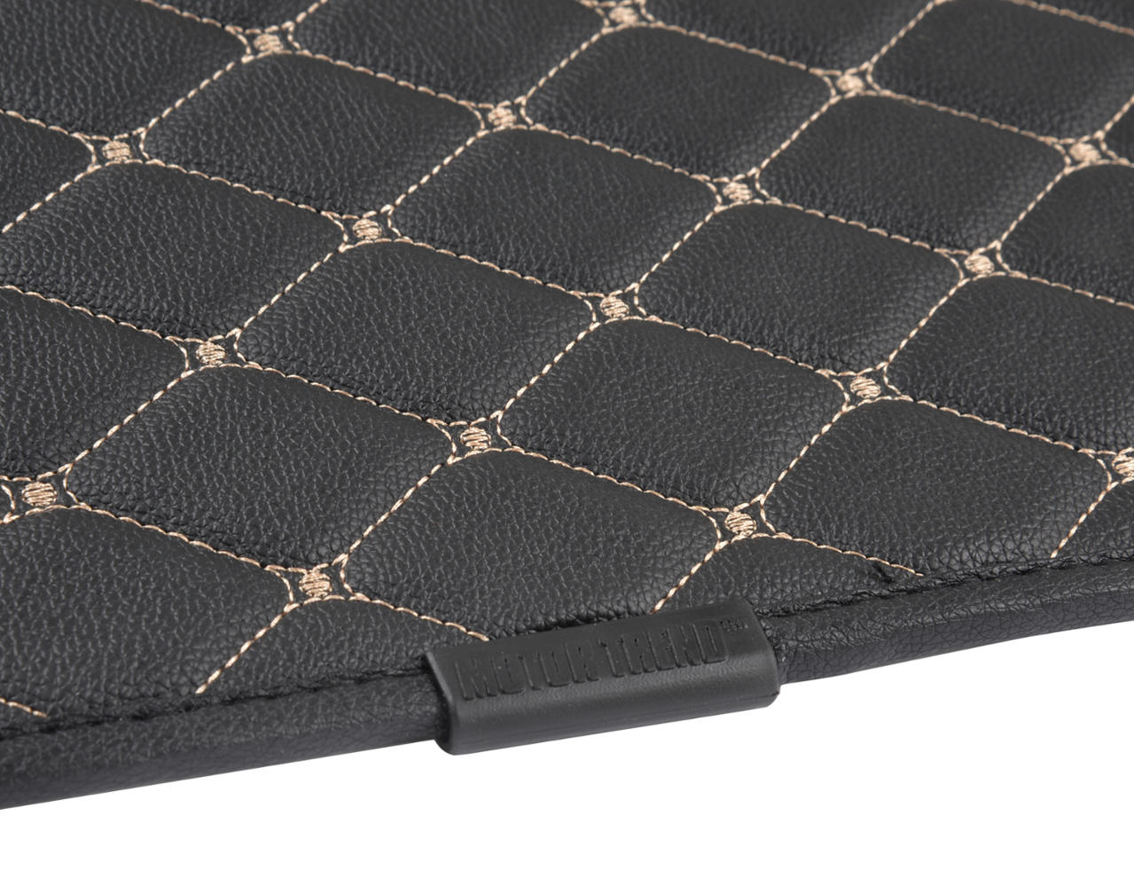 BDK Custom Fit Diamond Stitch Leatherette Trunk / Cargo Liner Mat für Jeep Grand Cherokee (2014 - 2016)