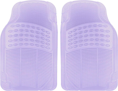 Carbella 2-Piece Cushioned Grip Pad Vorderbodenmatten - Heavy Duty, All Weather, Trim to Fit