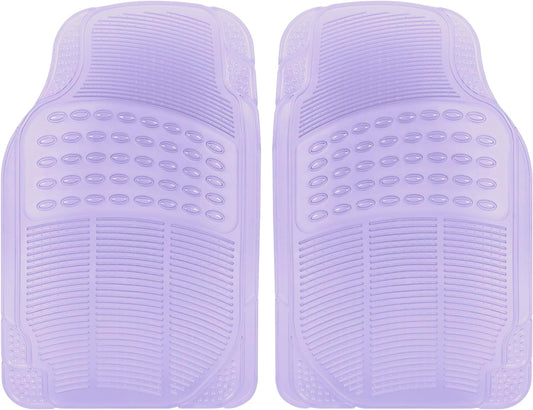 Carbella 2-Piece Cushioned Grip Pad Vorderbodenmatten - Heavy Duty, All Weather, Trim to Fit