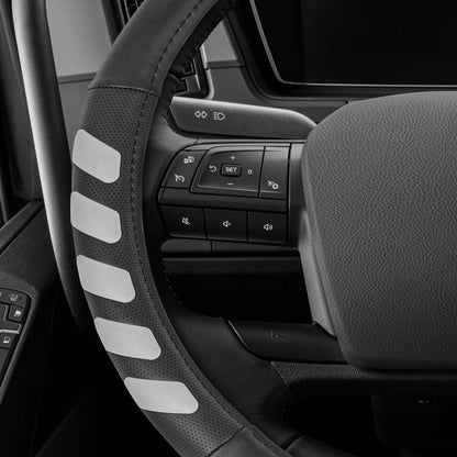 CAT UltraSport Faux Leather Steering Wheel Abdeckung für Wohnmobile, Semi-Trucks, LKW und Big Rigs XL (Fits 17.5' - 18')