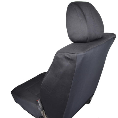 BDK 2-Pack PolyCustom EasyWrap Vordersitz Abdeckungen für Ford F-150 Crew Cab (2004 - 2008)