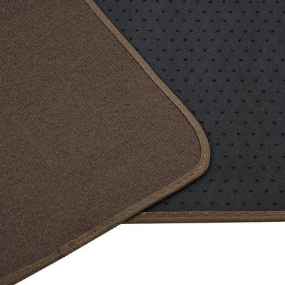 BDK 4-Piece Premium Teppich Nicht-rutschen Ferse Pad Vorderbodenmatten und hintere Bodenmatten