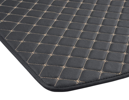 BDK Custom Fit Diamond Stitch Ledertröpfchen / Cargo Liner Mat für Ford Escape (2013 - 2016)