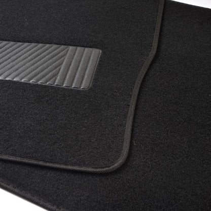 MotorTrend 4-Piece Premium Inter-Lock Backing Teppich Vorderbodenmatten und Hinterbodenmatten