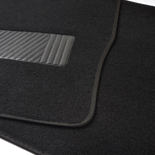 MotorTrend 4-Piece Premium Inter-Lock Backing Teppich Vorderbodenmatten und Hinterbodenmatten
