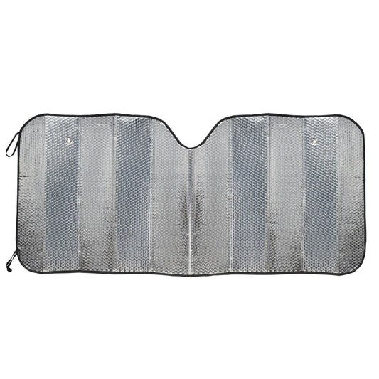 BDK Chrome Reflective Front Windschutzscheibe Sonnenschirm Standard (58' x 24')