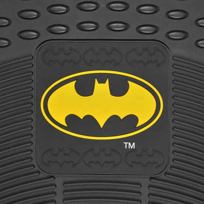 BDK Armored Super Hero Car Floor Matts - Offiziell lizenzierte DC Comics - All Weather Heavy Duty Auto Interieur Liners für Auto Truck Van SUV (Mehrere Stile)