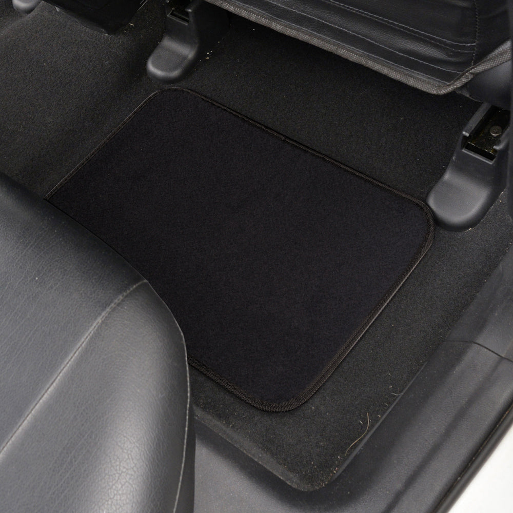 MotorTrend 4-Piece Premium Inter-Lock Backing Teppich Vorderbodenmatten und Hinterbodenmatten
