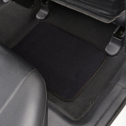 MotorTrend 4-Piece Premium Inter-Lock Backing Teppich Vorderbodenmatten und Hinterbodenmatten