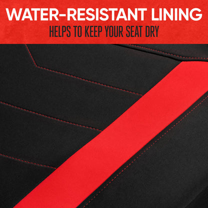 MotorTrend 2-Pack SpillGuard Wasserdichte Neopren-Vordersitzabdeckungen