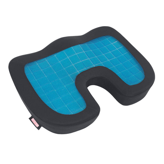 Motor Trend Kühlung Auto Lumbal Support Cushion - Hergestellt mit Memory Foam für maximale Coccyx Komfort & Rücken Tailbone Schmerzlinderung, ideal für Auto- und Bürostühle (MTCG-100)