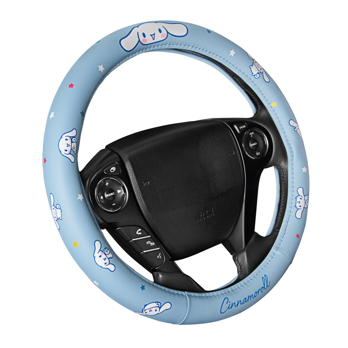Carbella Sanrio Cinnamoroll Lenkradabdeckung (Fits 14.5' - 15.5')