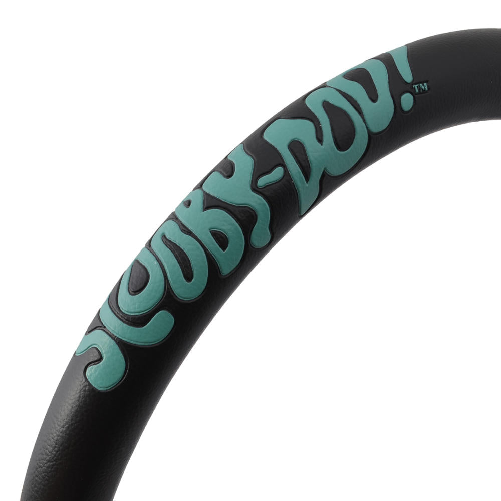 Warner Bros Scooby Doo Ghoulish Text Lenkrad Abdeckung (Fits 14.5' - 15.5')