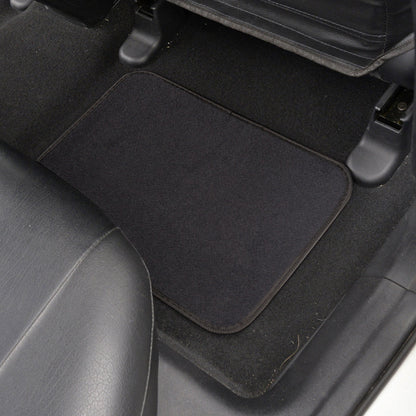 MotorTrend 4-Piece Premium Inter-Lock Backing Teppich Vorderbodenmatten und Hinterbodenmatten