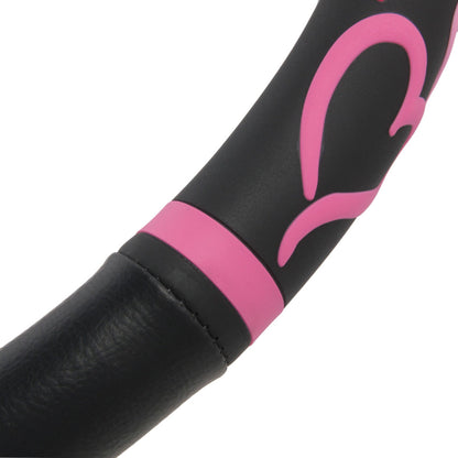 BDK Pink Hearts Lenkradabdeckungen (Fits 14.5' - 15.5')