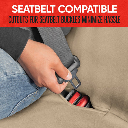 MotorTrend AquaShield Wasserdichte Neopren-Hintersitzabdeckungen