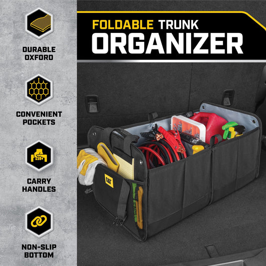 CAT FlexTrunk Trunk / Cargo Organizer und Lagerung, zusammenklappbar & verstellbare Multi-Fachteile (14,5 'x 23' x 13')