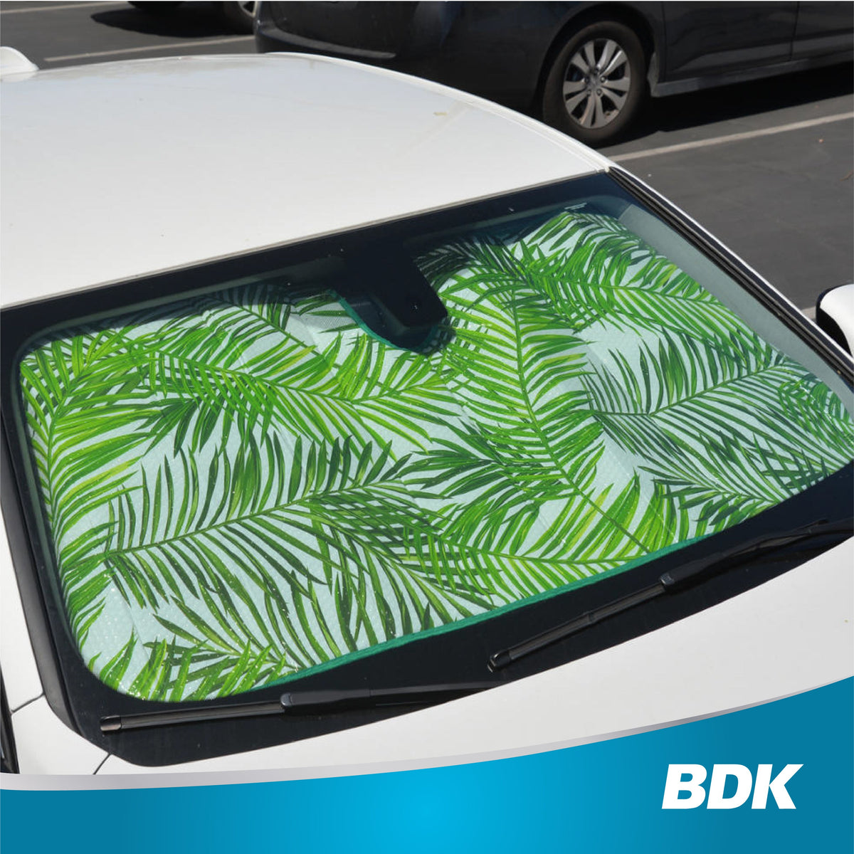 BDK Tropical verlässt Front Windschutzscheibe Sonnenschirm (58' x 28')