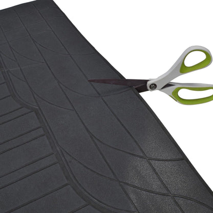 Motor Trend Heavy Duty Utility Cargo Liner Bodenmatten für Auto-Truck-SUV, Universal Trimmable to Fit, Faltbar, Cargo & Trunk All Weather Protection (Mehrere Farben)